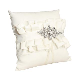 IVY LANE DESIGN Ivy Lane Design Isabella Ring Bearer Pillow, Ivory