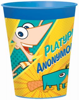 Phineas and Ferb 16 oz. Plastic Cup
