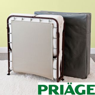 Priage Easy Folding Guest Bed And 4 inch Single size Foam Mattress