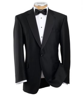 Signature Black Notch Lapel Tuxedo Jacket JoS. A. Bank Mens Suit