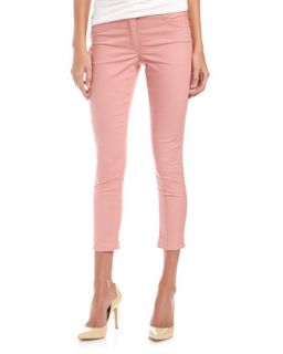 Reversible Skinny Jeans, Pink