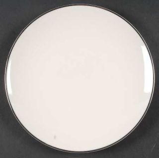 Noritake Simplicity Salad Plate, Fine China Dinnerware   Cream Background,Coupe,