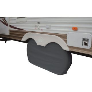 Classic Accessories Dual Axle Wheel Cover   Fits Dual Tires up to 27 Inch,