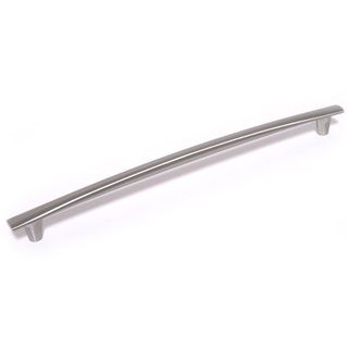 Contemporary 14 1/8 inch Round Arch Design Stainless Steel Finish Cabinet Bar Pull Handle (case Of 4)