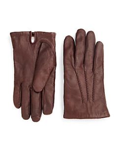 Gant Rugger Nappa Leather Gloves   Amarone