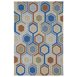 Indoor/ Outdoor Fiesta Multicolored Rug (76 X 9)