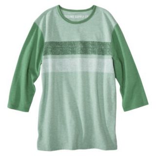 Mossimo Supply Co. Mens Football Tee Shirt   Honest Green XL