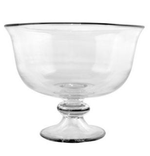 Anchor Large Elegance Trifle, 10x10x8.25 in, Clear