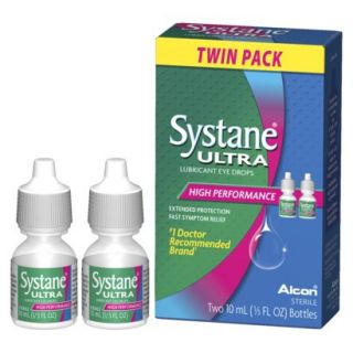 SYSTANE ULTRA Lubricant Eye Drops Twin Pack (2x10mL)
