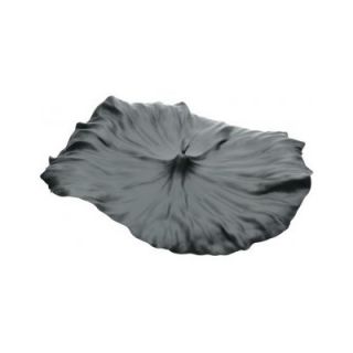 Alessi A Lotus Leaf Centerpiece YHC01 B/YHC01 W Color Super Black