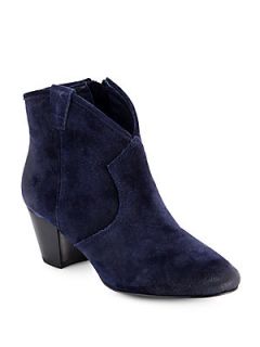 Ash Spiral Suede Ankle Boots