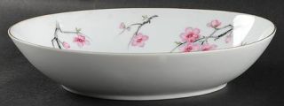 Diamond (Japan) Cherry Blossom 10 Oval Vegetable Bowl, Fine China Dinnerware  