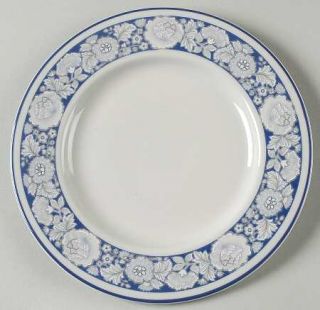 Royal Doulton Oakdene Salad Plate, Fine China Dinnerware   White/Gray/Lavender F