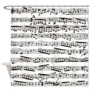  Vintage music Shower Curtain  Use code FREECART at Checkout