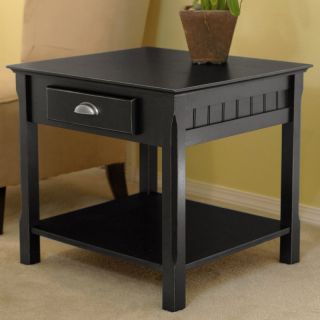 Winsome Sundsvall End Table   Black   20124