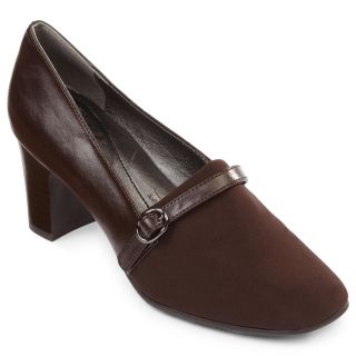Soft Style by Hush Puppies Barb Shoes, Brown, Womens