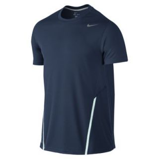 Nike UV Crew Mens Tennis Shirt   Brave Blue