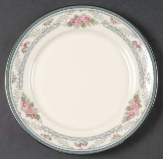 Lenox China Country Romance Bread & Butter Plate, Fine China Dinnerware   Green