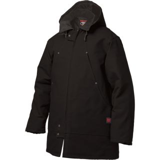 Tough Duck Hydro Parka with Hood   M, Black