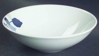 Wedgwood Minimal Indigo Soup/Cereal Bowl, Fine China Dinnerware   White, Light &