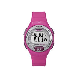 Timex Ironman Triathlon Womens Pink Digital Sport Watch, White