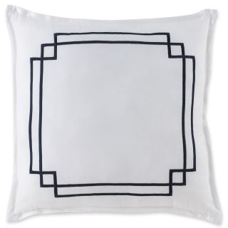 ROYAL VELVET Windsor 16 Square Decorative Pillow, White