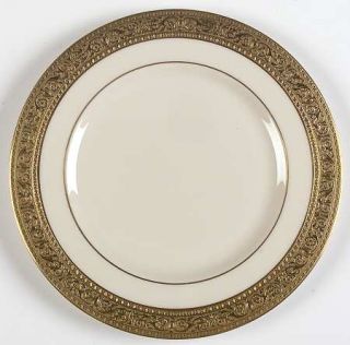 Lenox China Westchester Salad Plate, Fine China Dinnerware   Presidential,Gold E