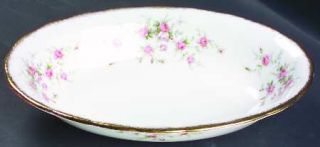 Paragon Victoriana Rose 10 Oval Vegetable Bowl, Fine China Dinnerware   Pink Ro