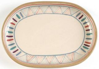 Franciscan Ventura 14 Oval Serving Platter, Fine China Dinnerware   Multicolore