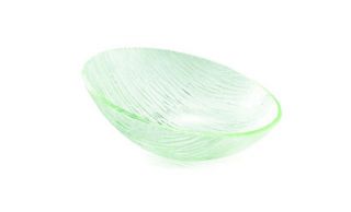 Tablecraft Oval Cristal Collection Bowl, 17 x 7 in, Sloped, Acrylic