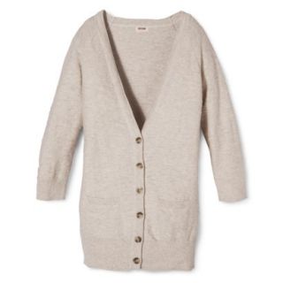 Mossimo Supply Co. Juniors Boyfriend Cardigan   Oatmeal XXL(19)