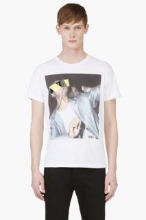 Diesel White Printed T_cover T_shirt