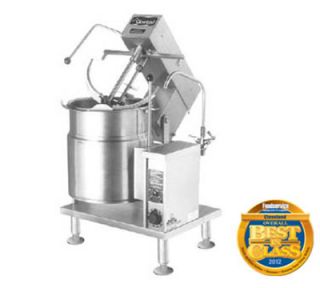 Cleveland Table Top Direct Kettle Mixer w/ Sweep Fold Agitator, 20 gal Capacity, Export