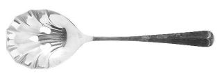 Retroneu Jamestown (Stainless) Pierced Solid Serving Spoon   Stainless, Glossy F