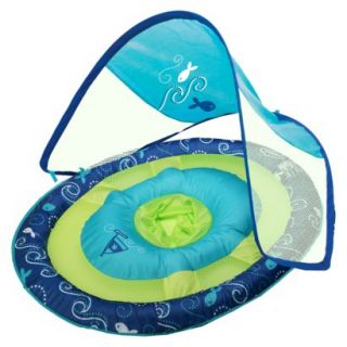 Baby Spring Float Sun With Canopy Blue sailboat