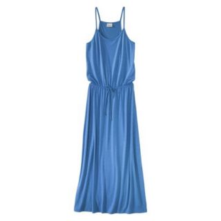 Mossimo Supply Co. Juniors Strappy Racerback Maxi Dress   Blue L(11 13)