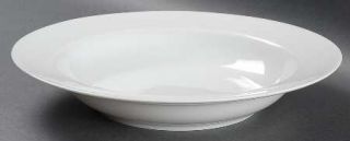 Dansk Tapestries Winter White Large Rim Soup Bowl, Fine China Dinnerware   Raise