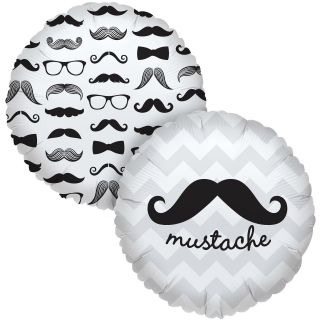 Mustache Foil Balloon