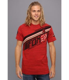 Fox Conclusion S/S Premium Tee Mens T Shirt (Red)