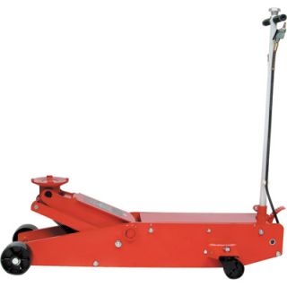 Blackhawk Automotive Long Chassis Jack with Air   10 Ton Capacity, Model# BH6011