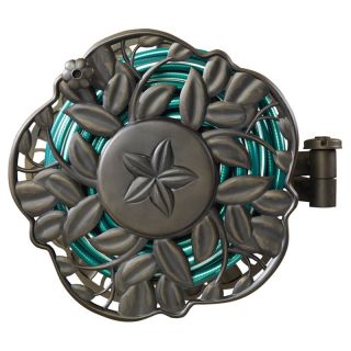 Ames ReelEasy Decorative Wall Mount Hose Reel with Swivel Feature Multicolor  