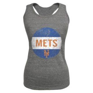 MLB Womens New York Mets Tank Top   Grey (M)