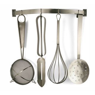 Iron Werks Utensils Wall Sculpture (SilverMaterials 100 percent metalSpecial Features Ready to hangDimensions 41 inches high x 40 inches wide x 2.5 inches deep )