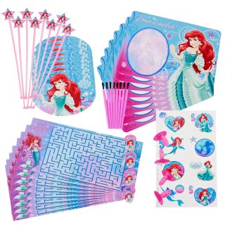 Disney The Little Mermaid Sparkle Party Favor Value Pack