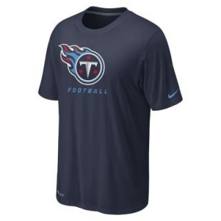 Nike Legend Elite Logo (NFL Tennessee Titans) Mens Shirt   Navy