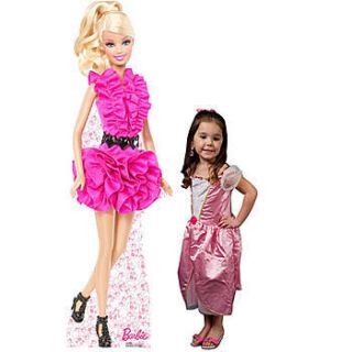 Barbie Ruffle Dress Standup