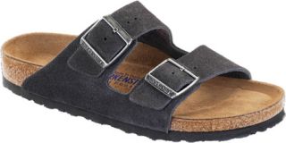 Birkenstock Arizona Suede with Soft Footbed   Velvet Gray Suede Casual Shoes