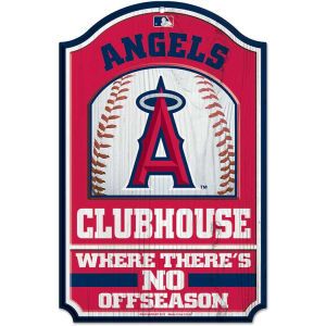 Los Angeles Angels of Anaheim Wincraft 11x17 Wood Sign