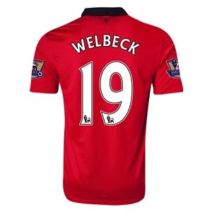 Nike Manchester United 13/14 WELBECK Home Soccer Jersey