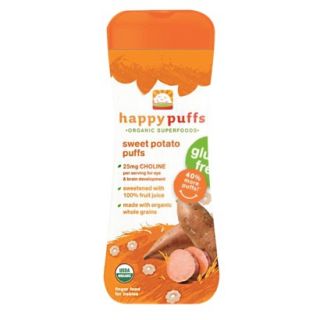 Happy Baby Organic Sweet Potato Puffs   Gluten Free (6 Pack)